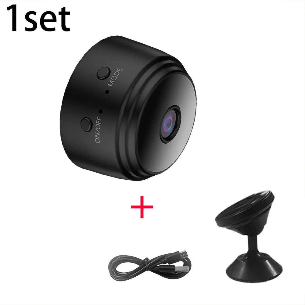 2pcs A9 Mini Camera Wifi Wireless IP Security Video Camcorders Night Vision Mobile Camera Video HD 1080P Surveillance Smart Home
