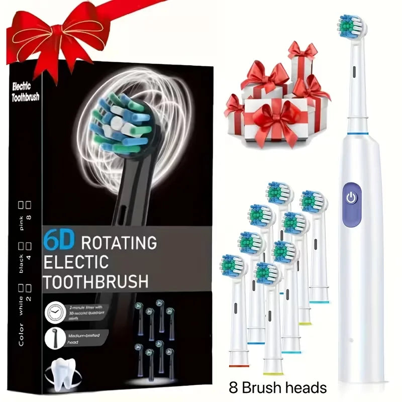 Rechargeable Electric Toothbrush | Sonic Deep Clean Toothbrush for Adults