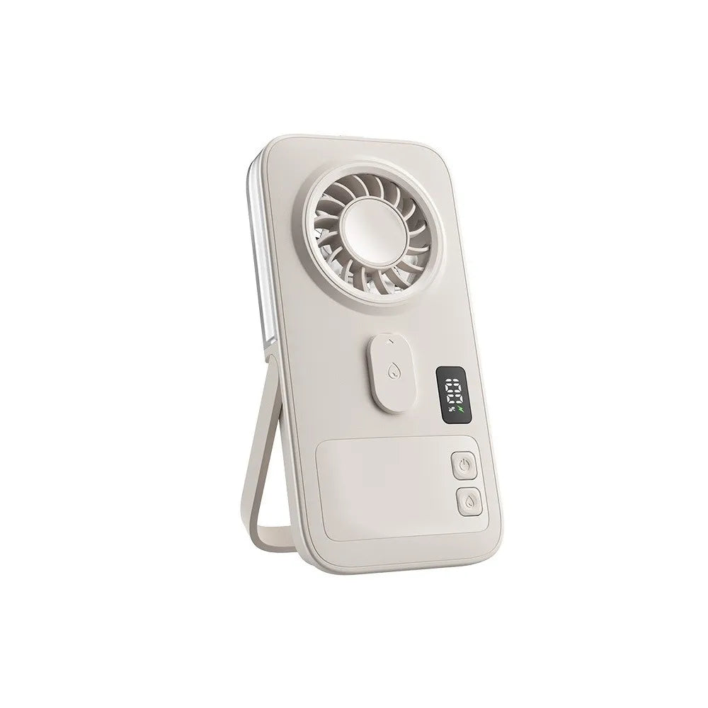 Portable Mini Handheld Mist Fan – Rechargeable Cooling Fan with Water Spray