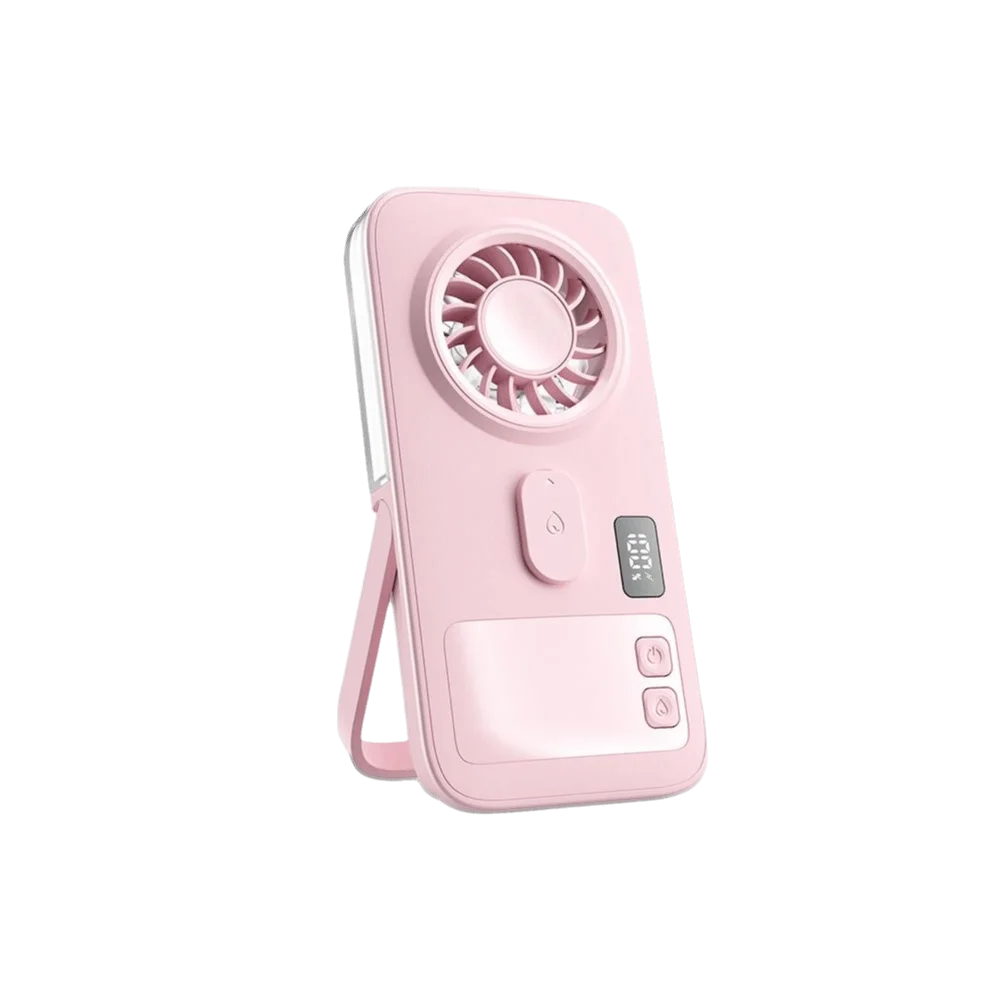 Portable Mini Handheld Mist Fan – Rechargeable Cooling Fan with Water Spray