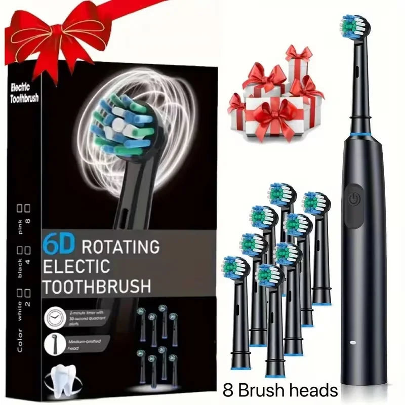 Rechargeable Electric Toothbrush | Sonic Deep Clean Toothbrush for Adults