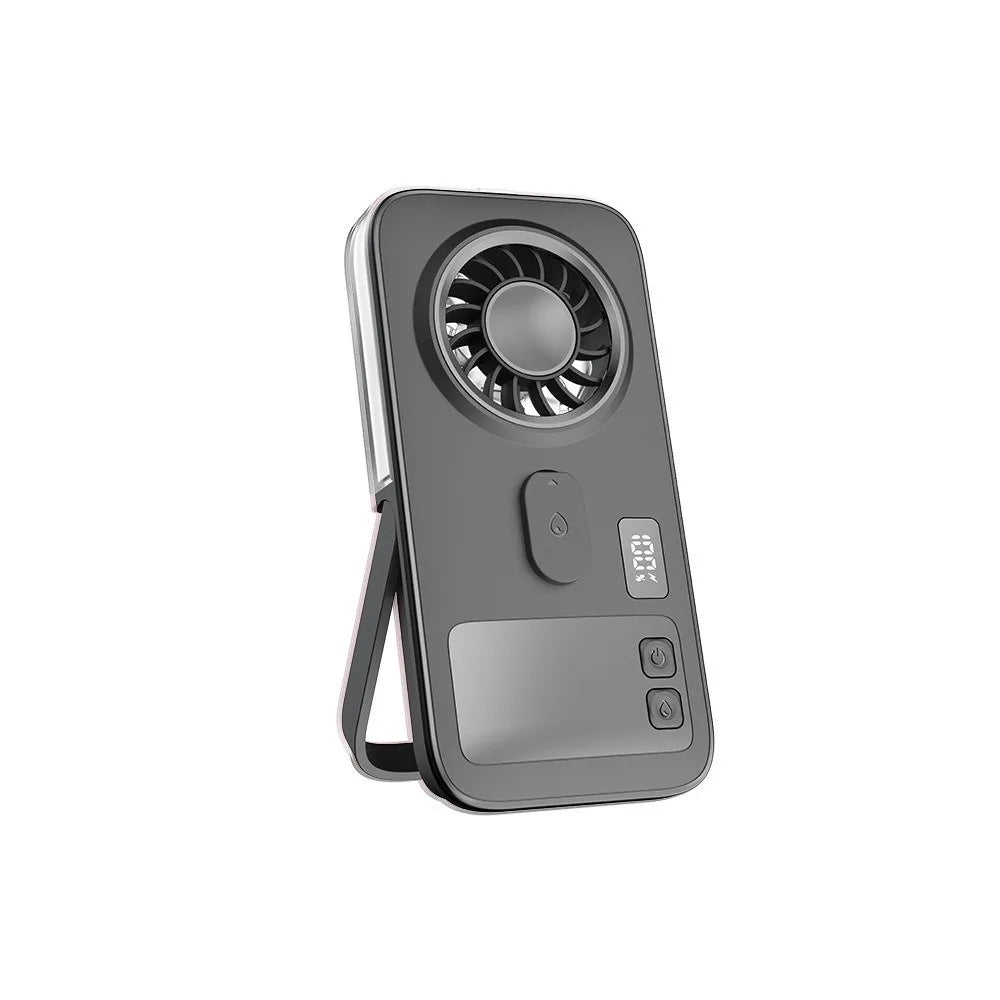 Portable Mini Handheld Mist Fan – Rechargeable Cooling Fan with Water Spray